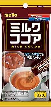Amazon.co.jp: 名糖産業 ミルクココア 3P : 食品・飲料・お酒